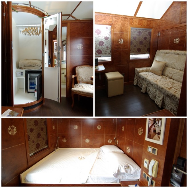 Al Andalus Luxury Train Andrew Forbes Camino de Santiago Itinerary compartment