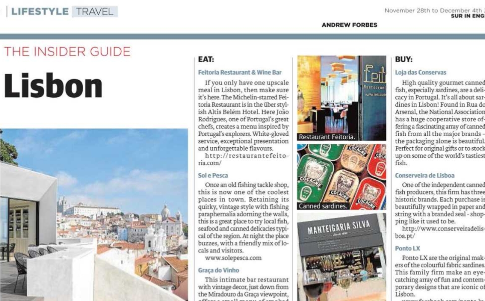 Lisbon Travel Guide Andrew Forbes