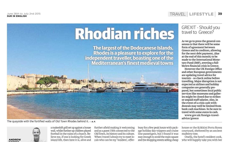 Sample Rhodian Riches by Andrew Forbes
