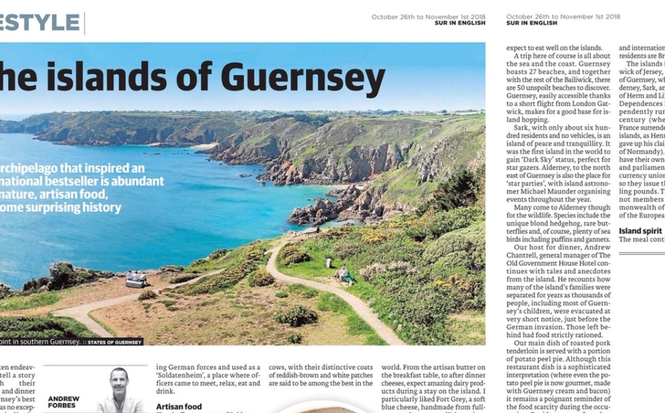 Guernsey Travel Writing 1