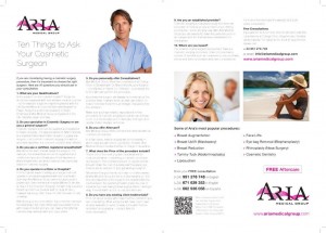 Aria Medical Group Advertorial by Andrew Forbes