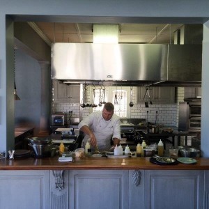 Ryan Smith in his Kitchen